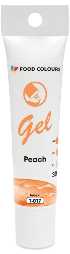 Persiku želejveida krāsviela tūbiņā 30g